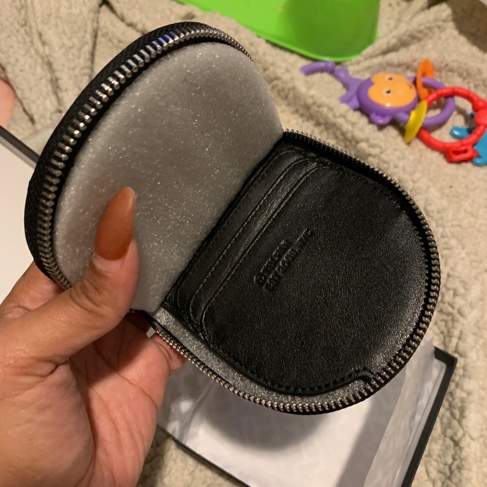 Telfar wallet in black